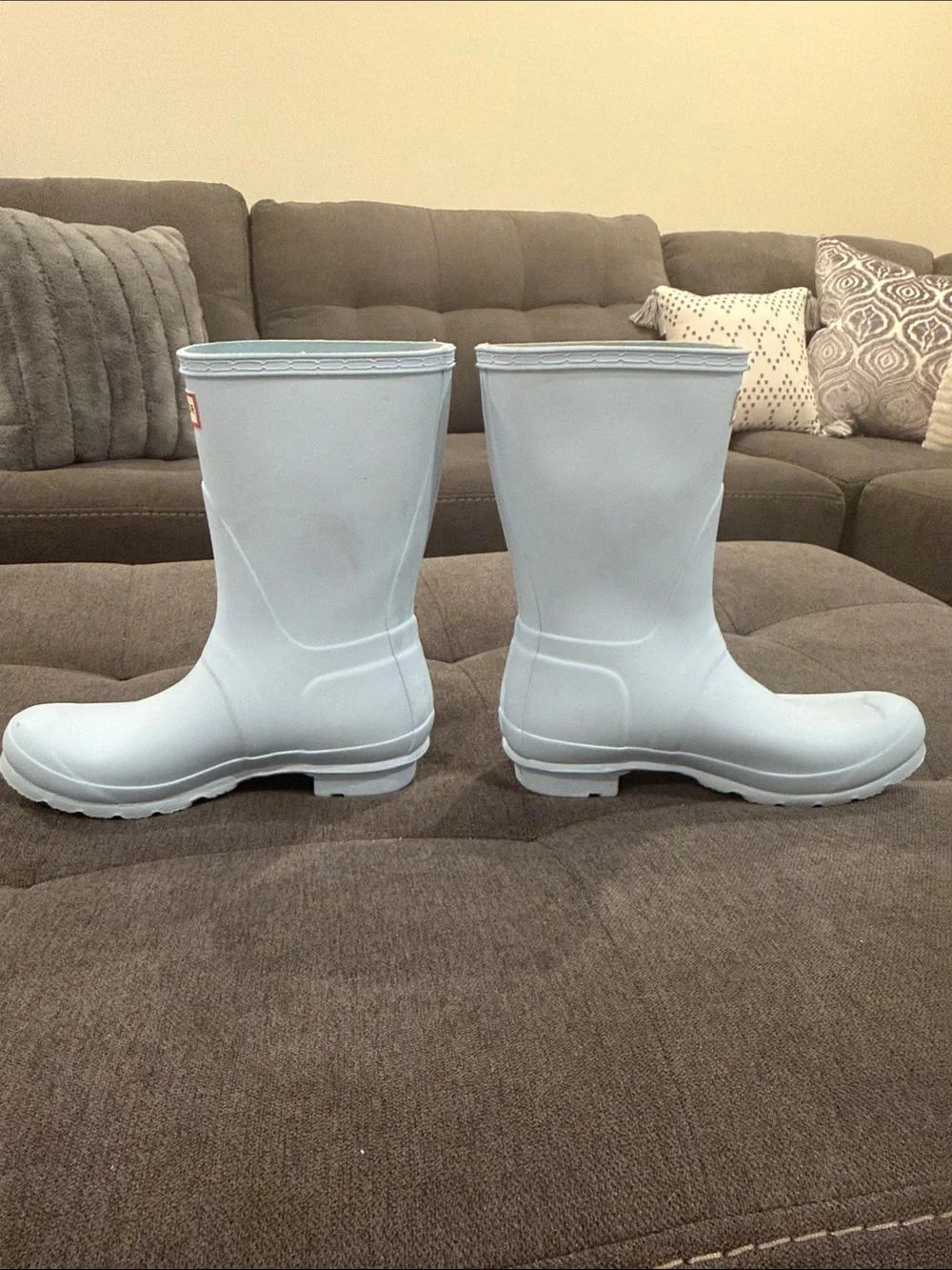 Hunter Light Blue Women's Rain Boots